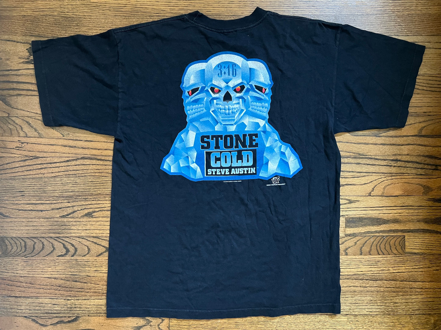 1997 WWF “Stone Cold” Steve Austin “Austin 3:16” two sided shirt