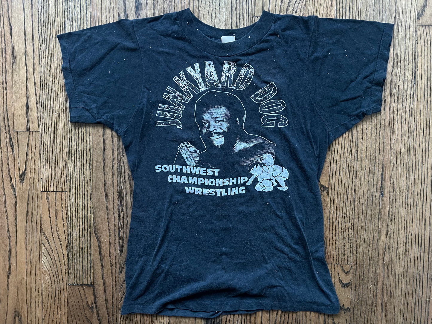 1982 NWA Southwest Championship Wrestling Junkyard Dog shirt - sparkles can be removed