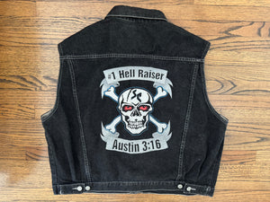 1999 WWF “Stone Cold” Steve Austin denim vest