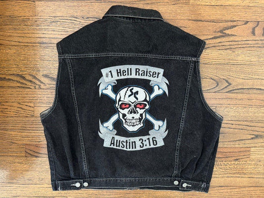 1999 WWF “Stone Cold” Steve Austin denim vest