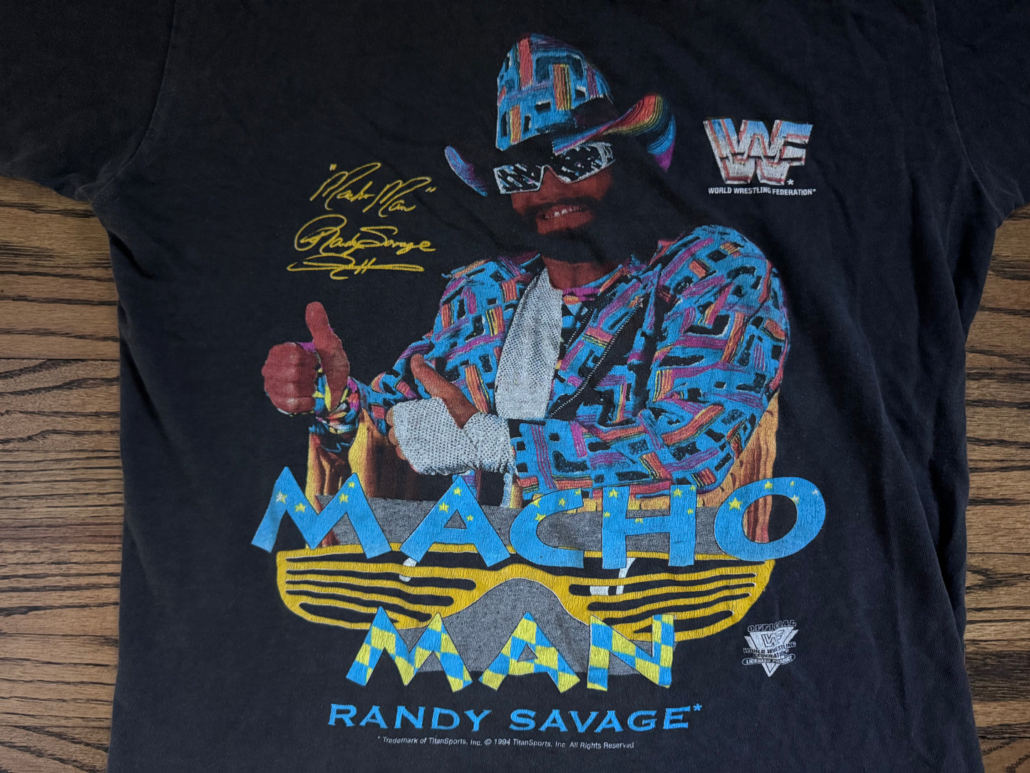 1994 WWF “Macho Man” Randy Savage shirt