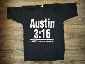 1998 WWF “Stone Cold” Steve Austin parking lot bootleg shirt