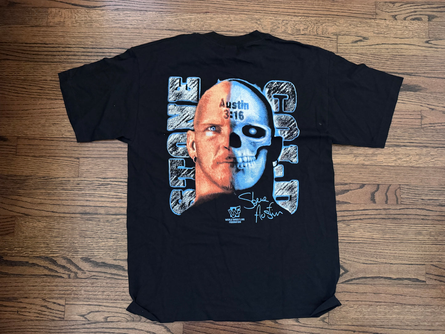 1997 WWF “Stone Cold” Steve Austin parking lot bootleg shirt