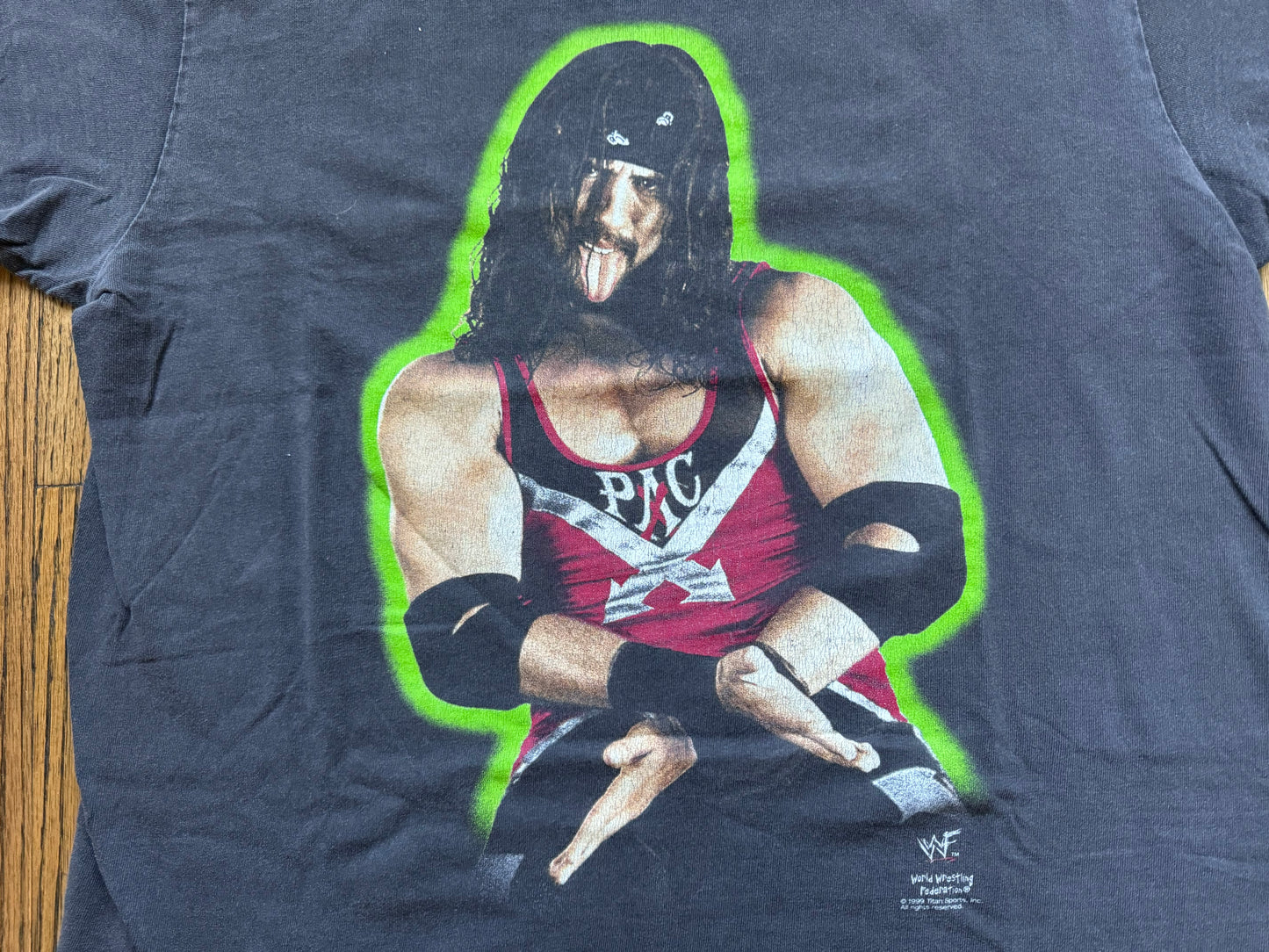 1999 WWF X-PAC two sided shirt