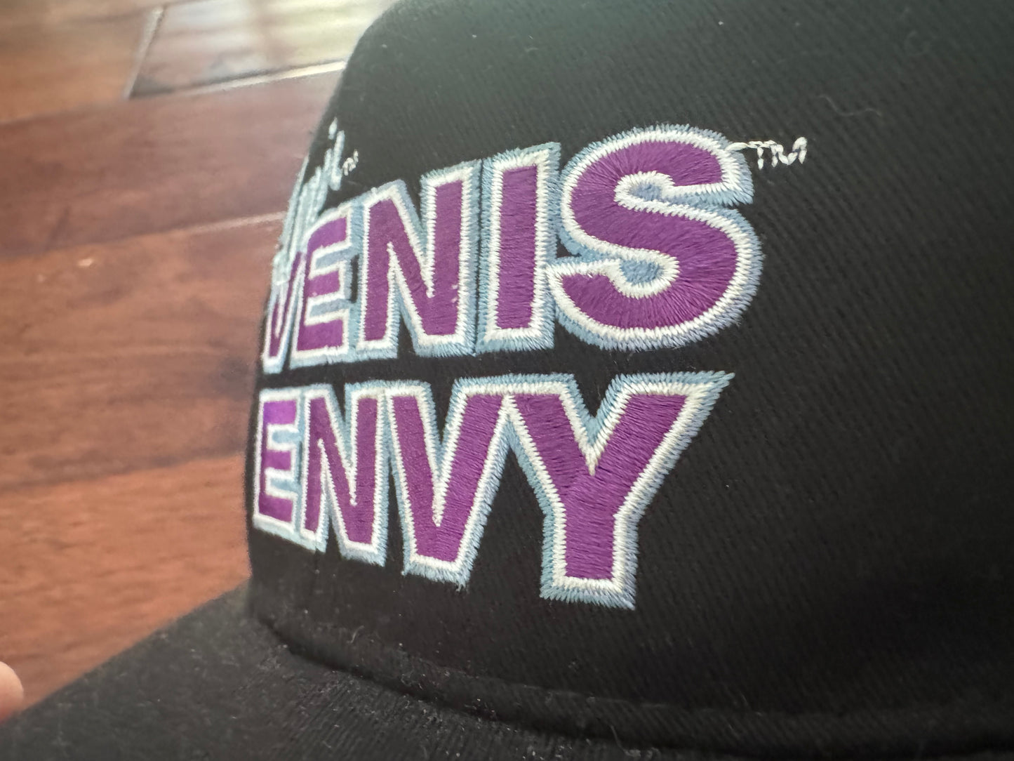 1998 WWF Val Venis “Venis Envy” SnapBack - material has worn off of the top button