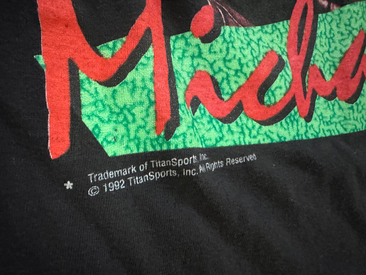 1992 WWF “The Heartbreak Kid” Shawn Michaels shirt