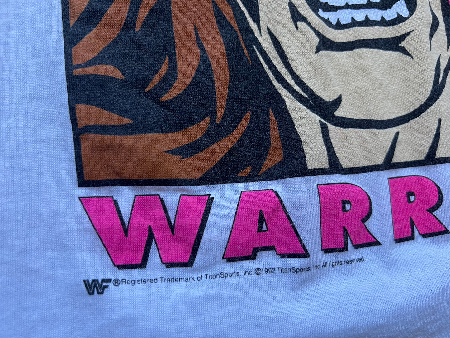 1992 WWF Ultimate Warrior shirt