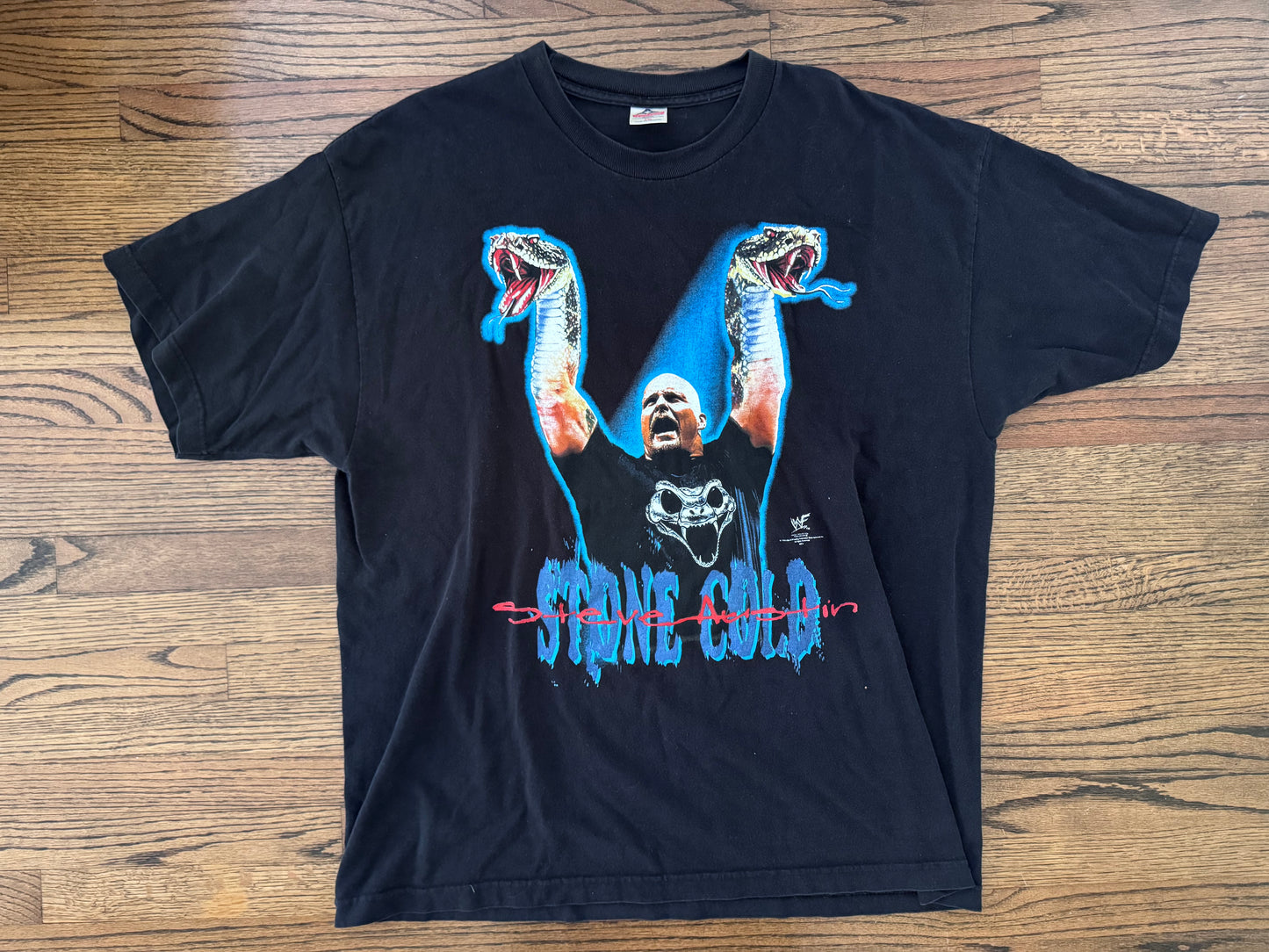 1999 WWF “Stone Cold” Steve Austin two sided shirt