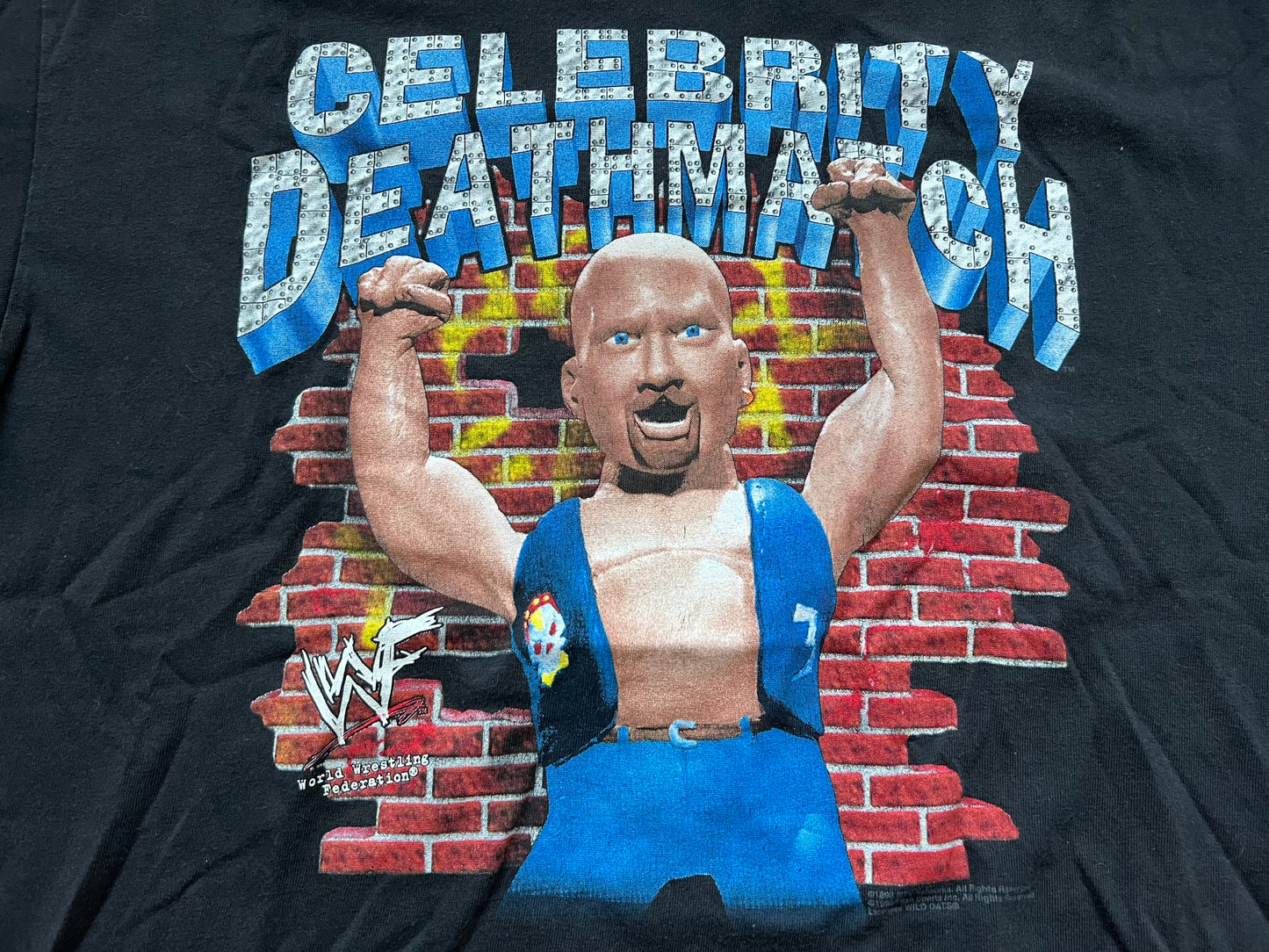 1998 WWF / MTV “Stone Cold” Steve Austin Celebrity Death Match shirt
