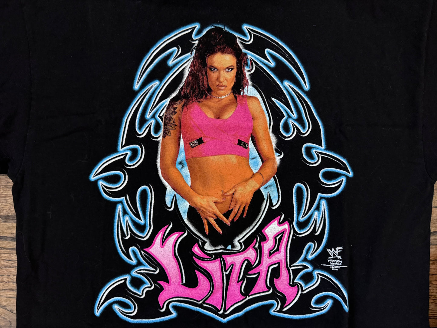 2000 WWF Lita “Xtreme Beauty” shirt