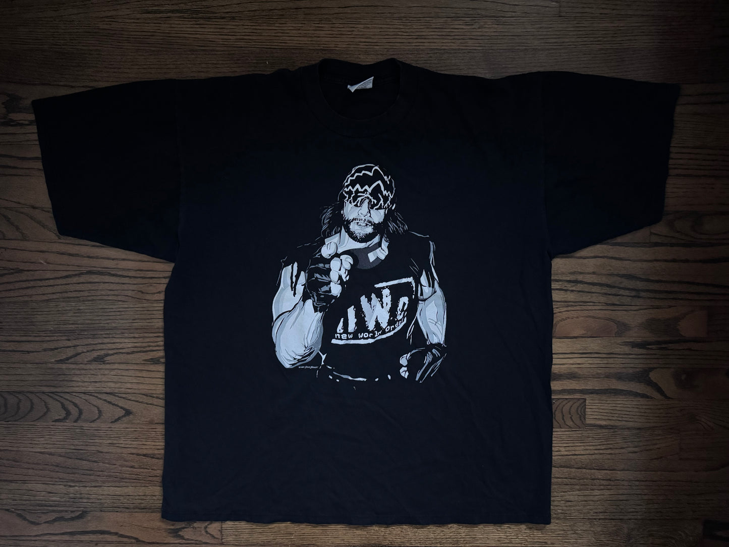 1997 WCW / n.W.o. “Macho Man” Randy Savage - Steve Stanley two sided shirt