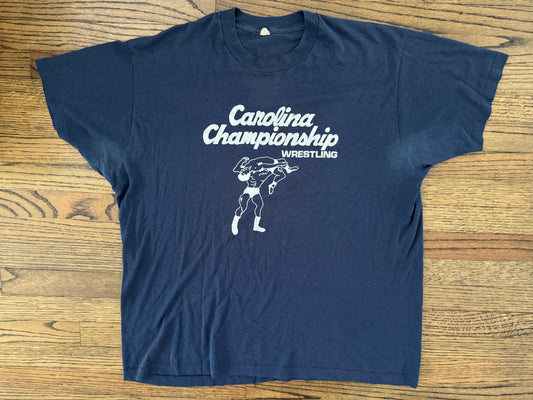 1982 (approx) Carolina Championship Wrestling shirt
