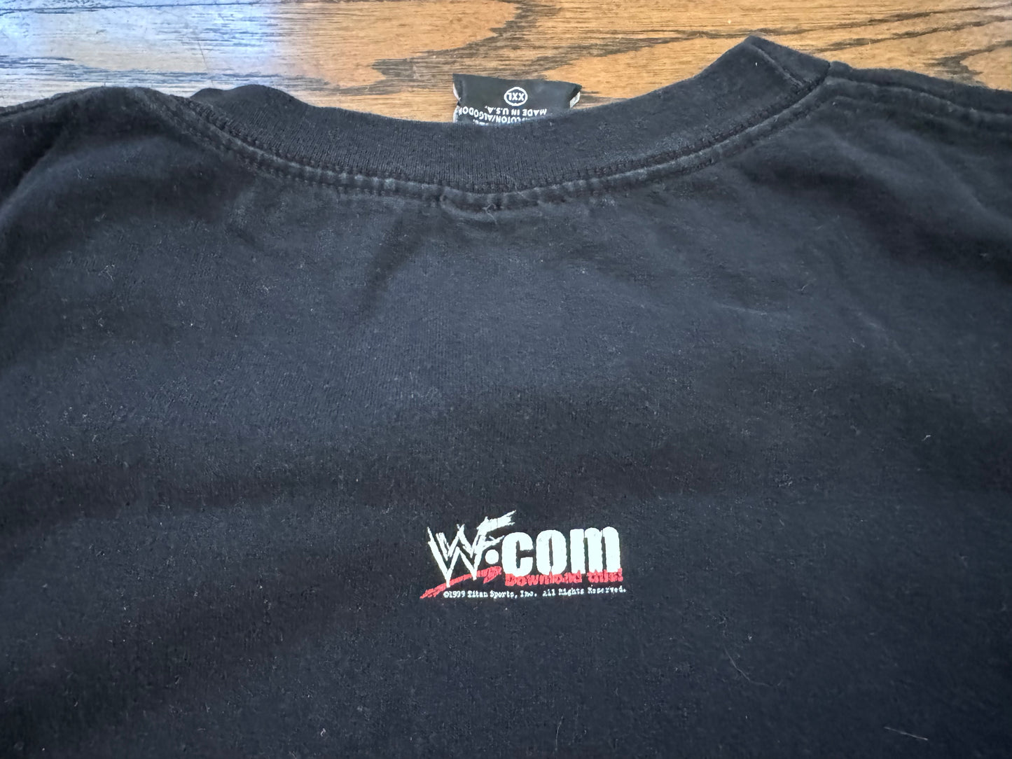 1999 WWF The Brood shirt featuring Christian, Gangrel and Edge