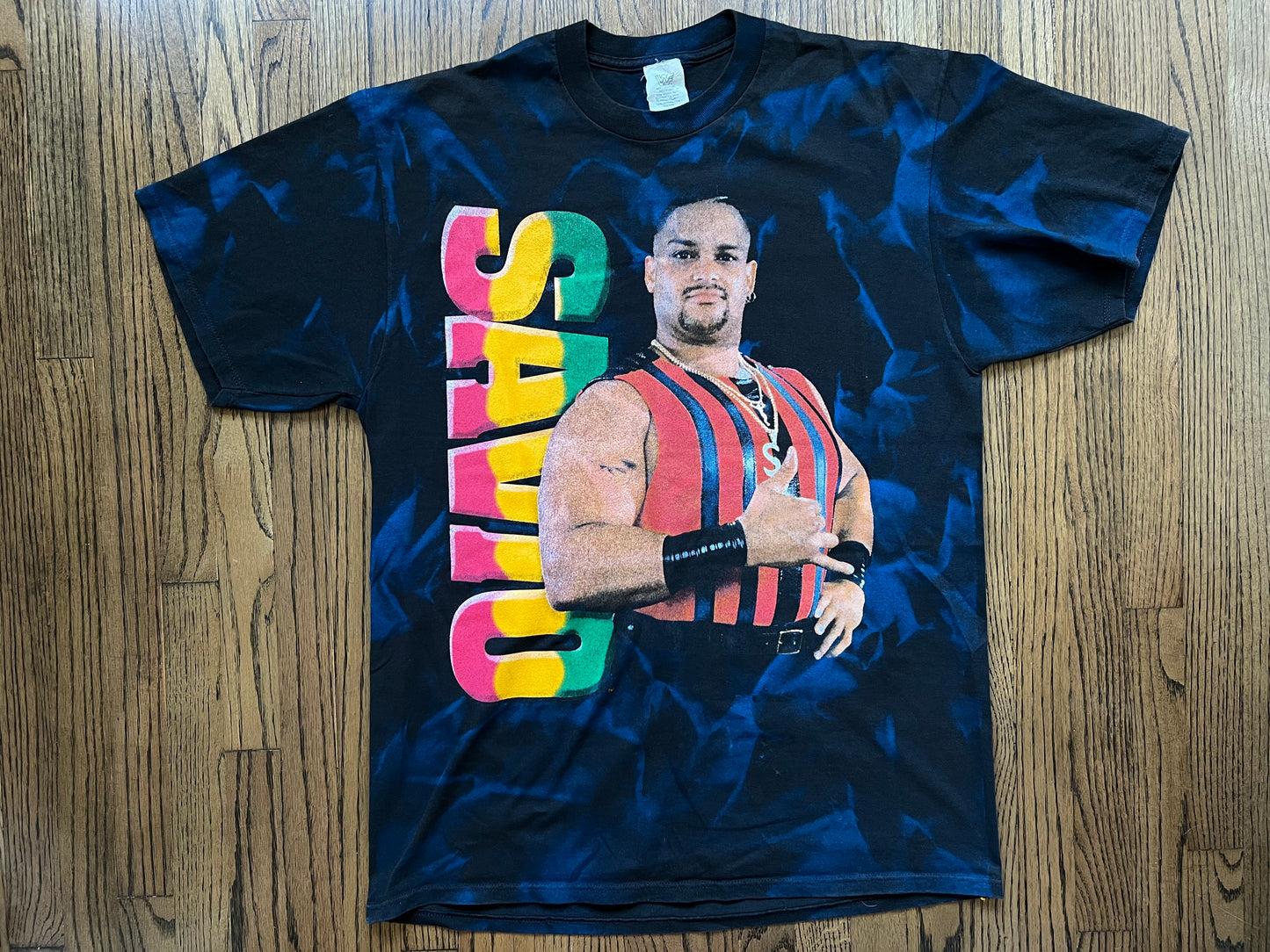 1995 WWF Savio Vega two sided shirt