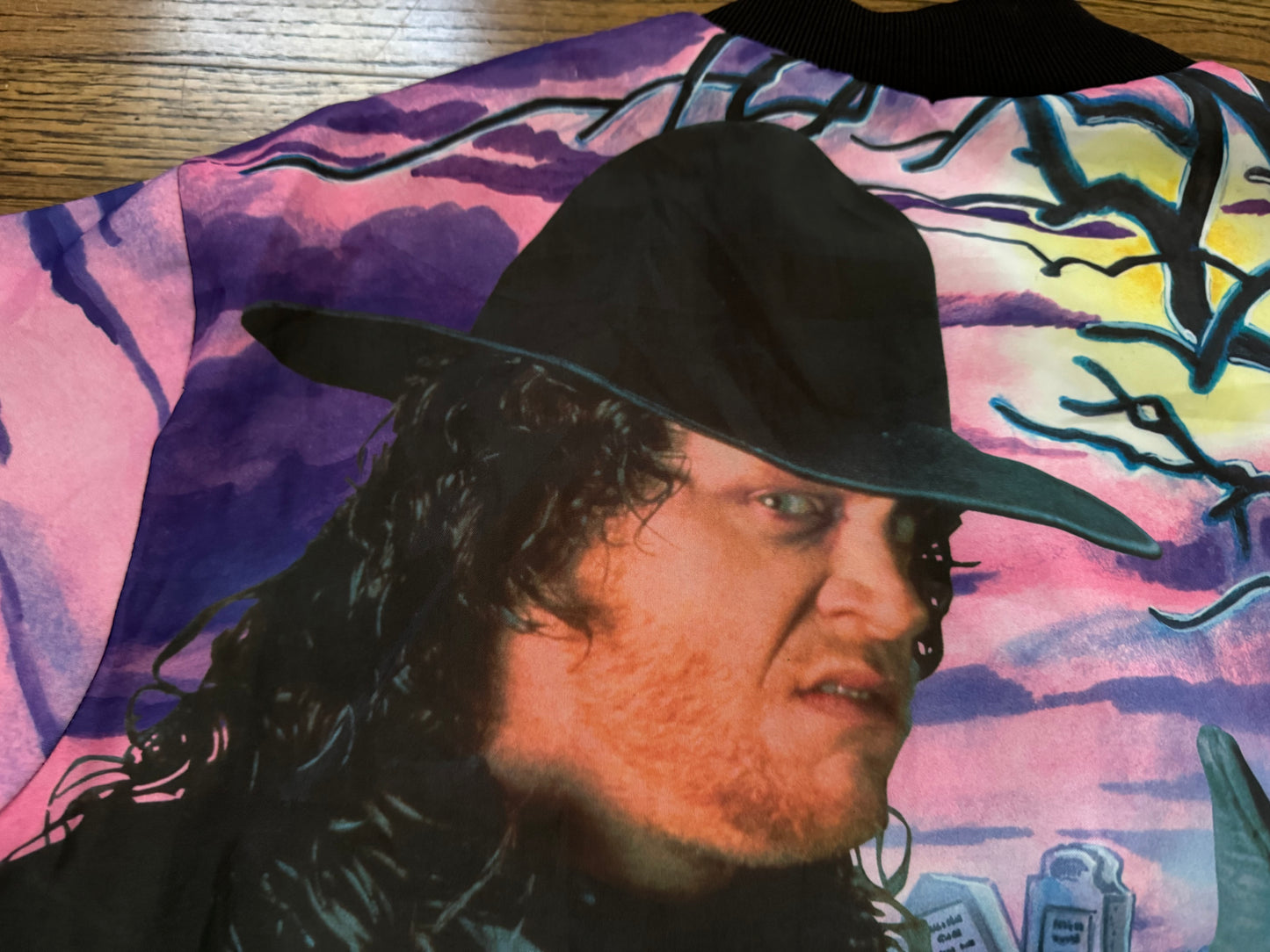 1993 WWF Undertaker Chalkline jacket