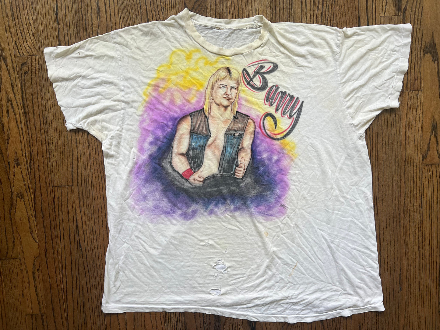 1988 Barry Windham airbrushed shirt