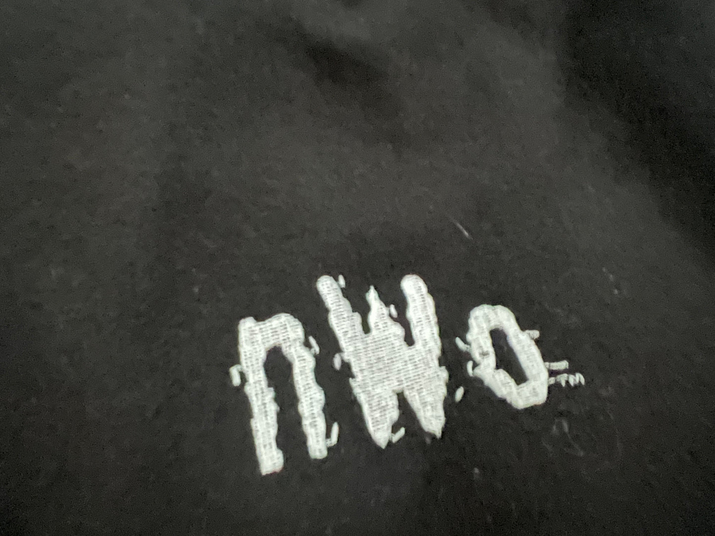 1997 WCW / n.W.o. New World Order Logo Letterman Jacket
