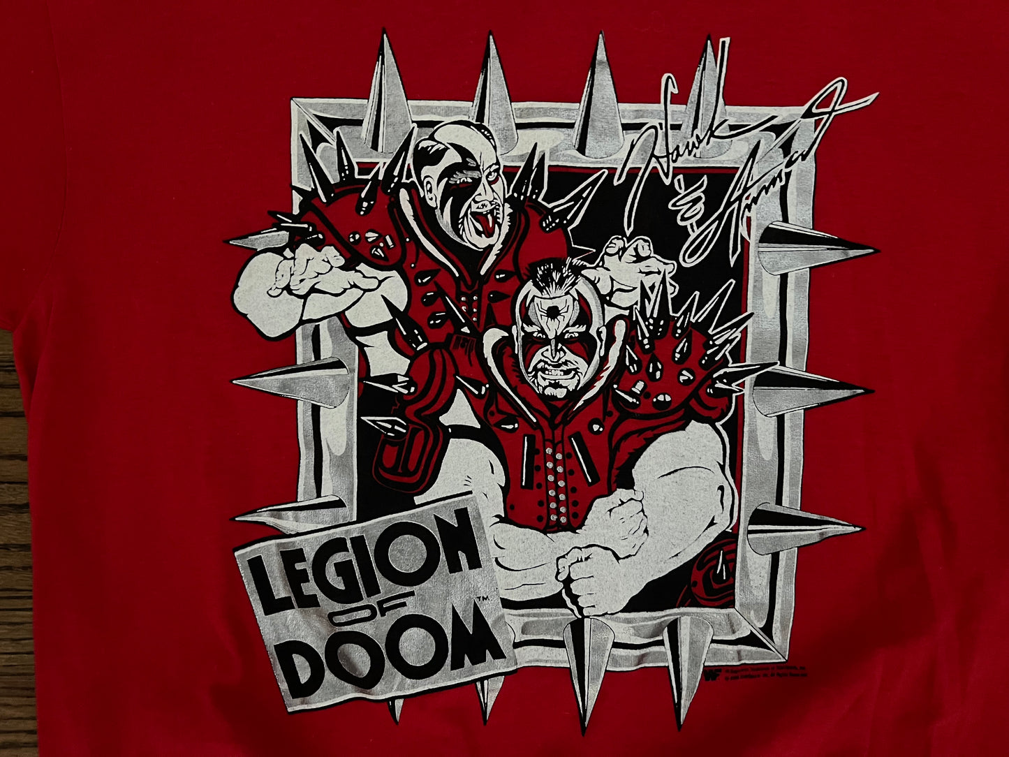 1990 WWF Legion of Doom shirt