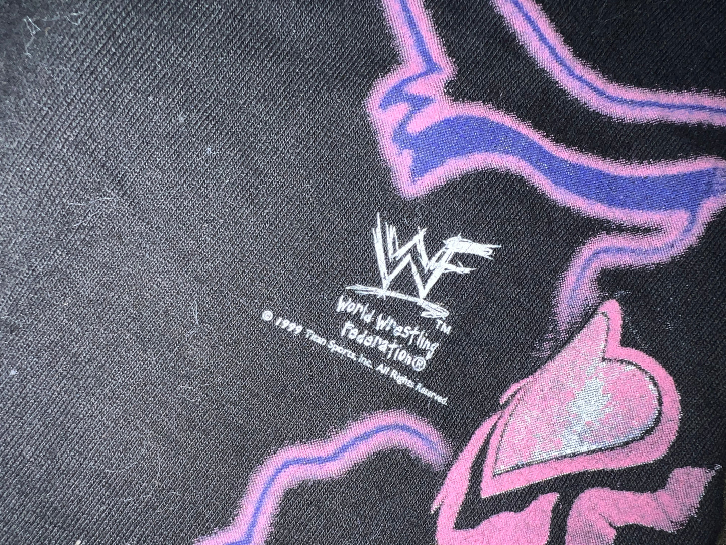1999 WWF “The King of Harts” Owen Hart shirt

The