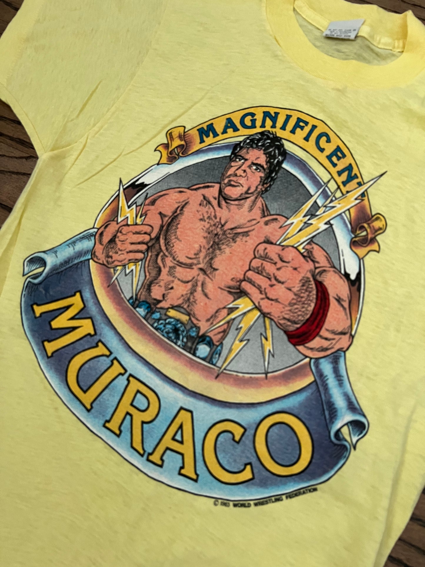 1983 WWF “The Magnificent” Don Muraco shirt