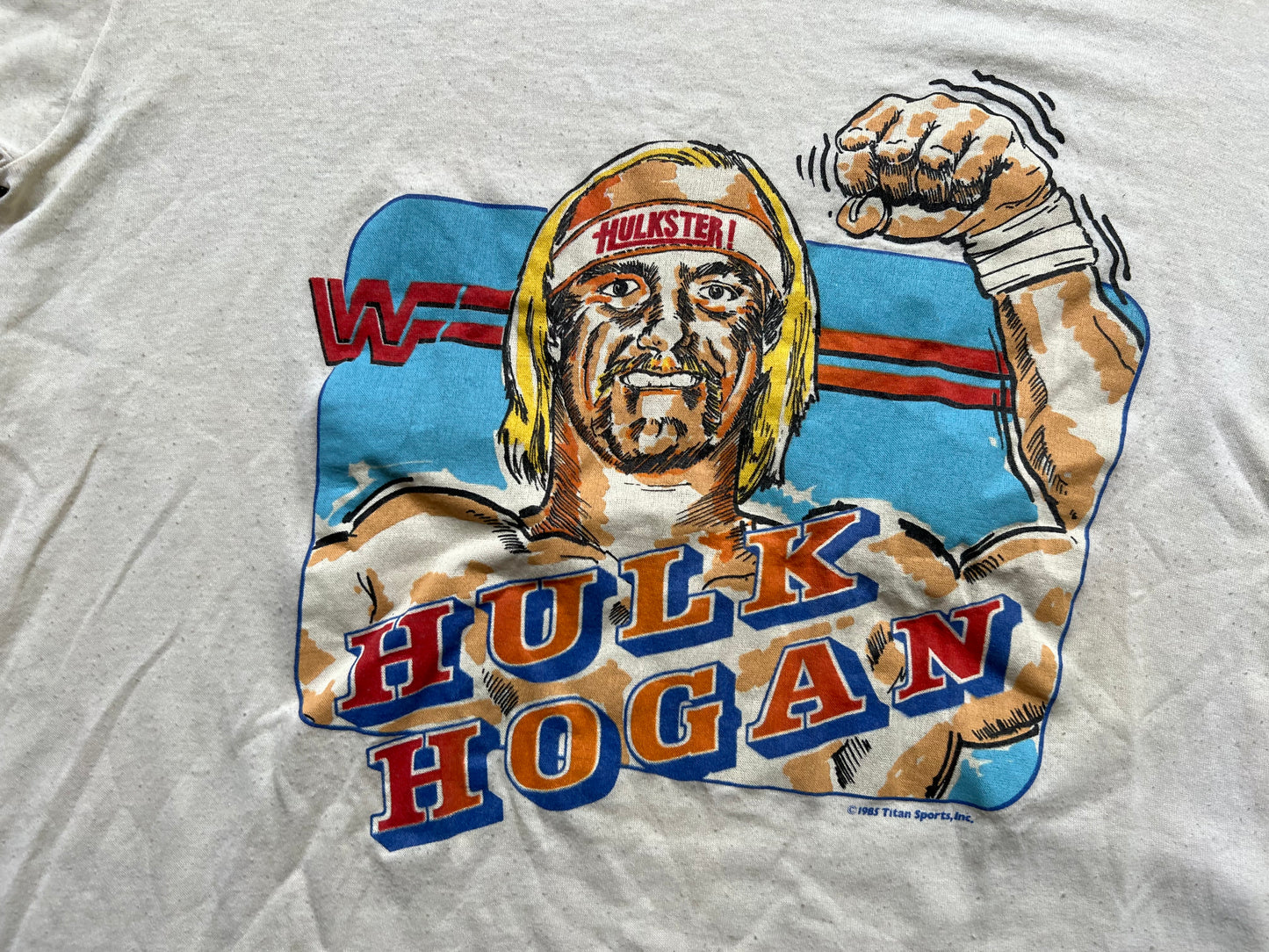 1985 WWF Hulk Hogan shirt