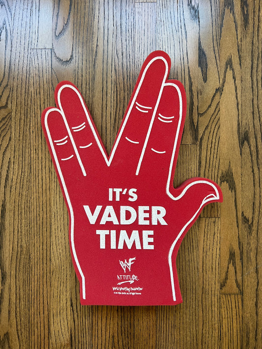 1998 WWF Big Van Vader  “It’s Vader Time” Foam Hand