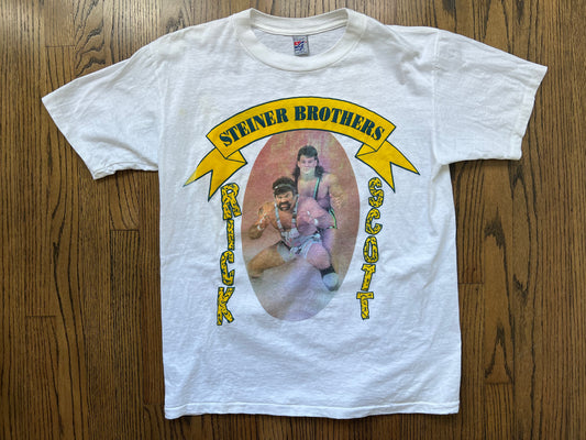 1990 WCW Steiner Brothers shirt