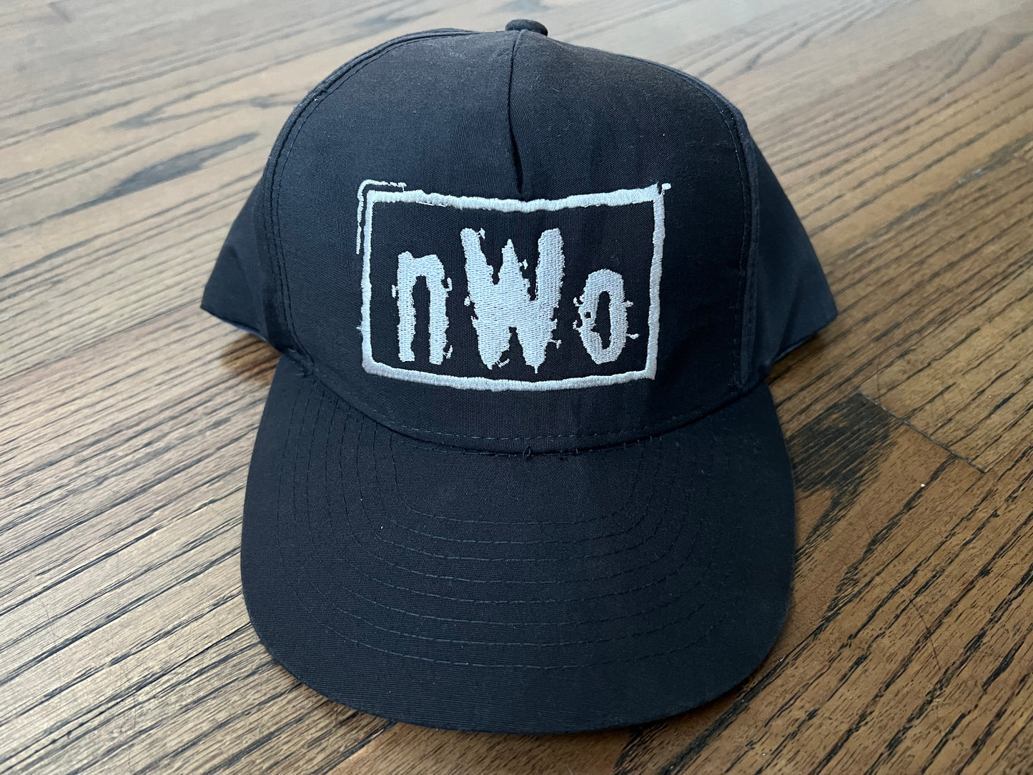 1996 WCW / n.W.o New World Order original logo SnapBack hat