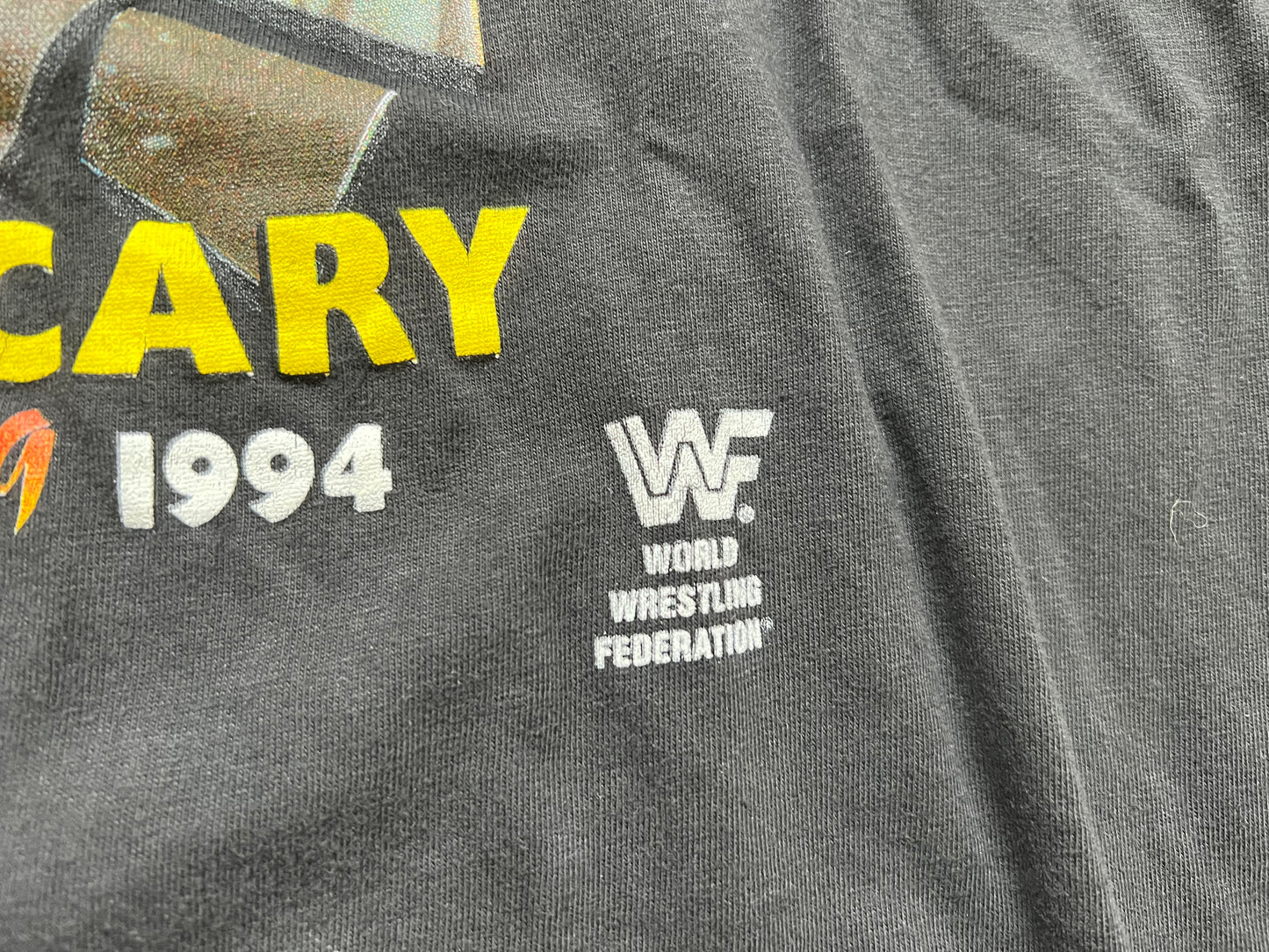 1994 WWF Summerslam shirt featuring Shoot Undertaker and fake Undertaker