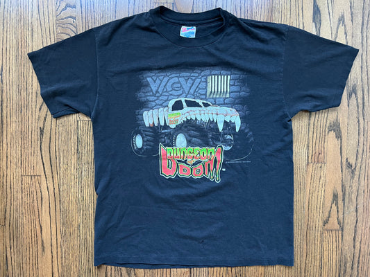 1995 WCW Dungeon of Doom Monster truck shirt