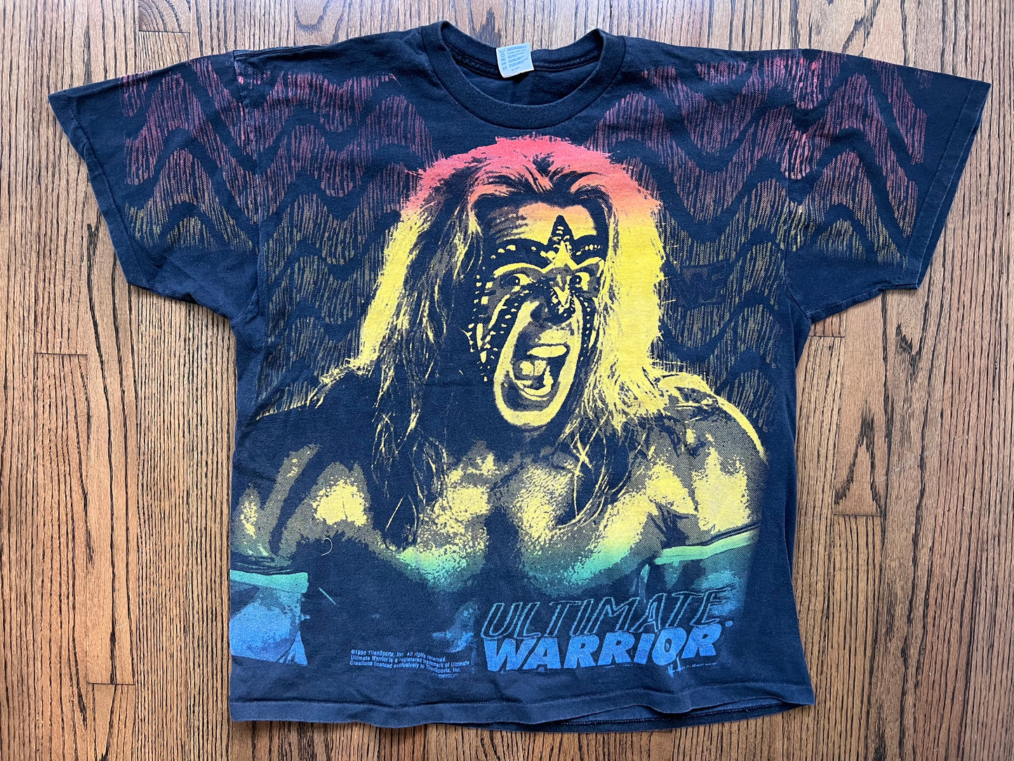 1996 WWF Ultimate Warrior shirt
