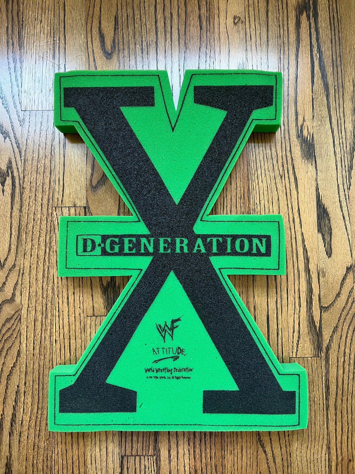 1998 WWF D-Generation X Foam Hand DX