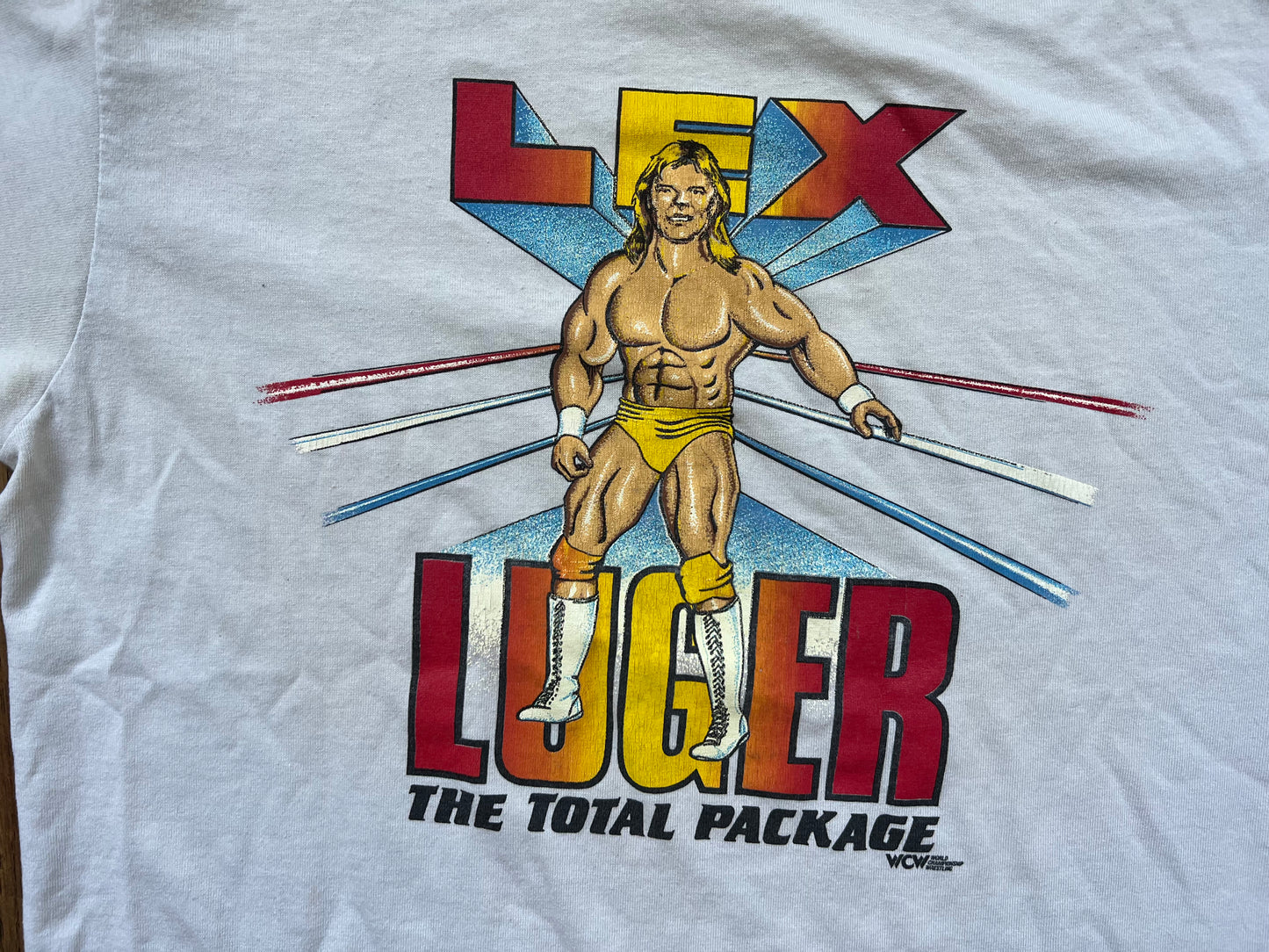 1990 WCW Lex Luger shirt
