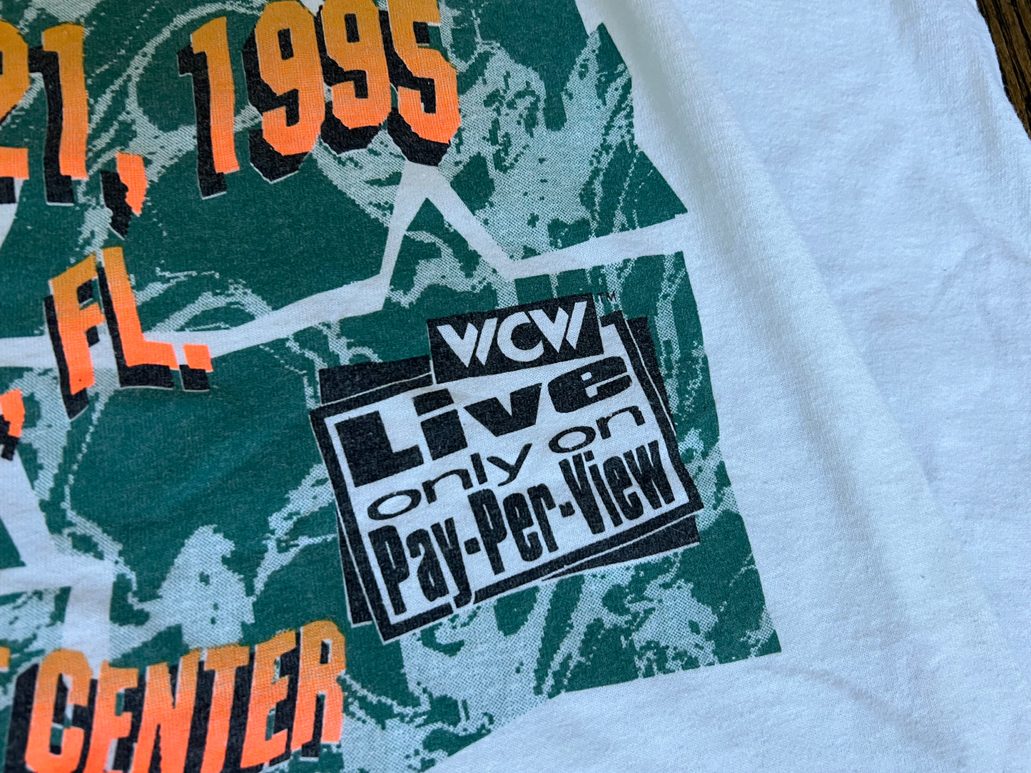 1995 WCW Slamboree: A Legend’s Reunion shirt