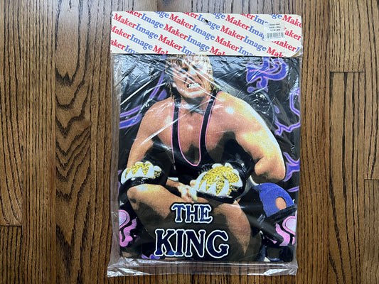 1998 WWF “The King of Harts” Owen Hart shirt in original packaging, fully sealed