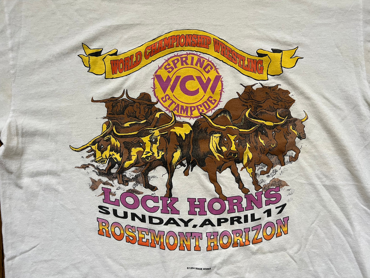1994 WCW Spring Stampede shirt