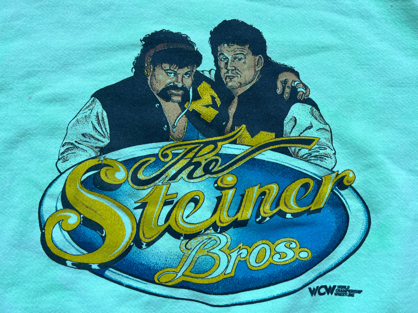 1990 WCW Steiner Brothers crewneck sweatshirt