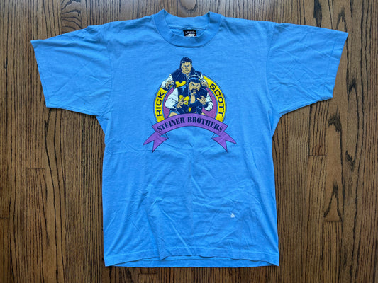 1990 WCW Steiner Brothers shirt