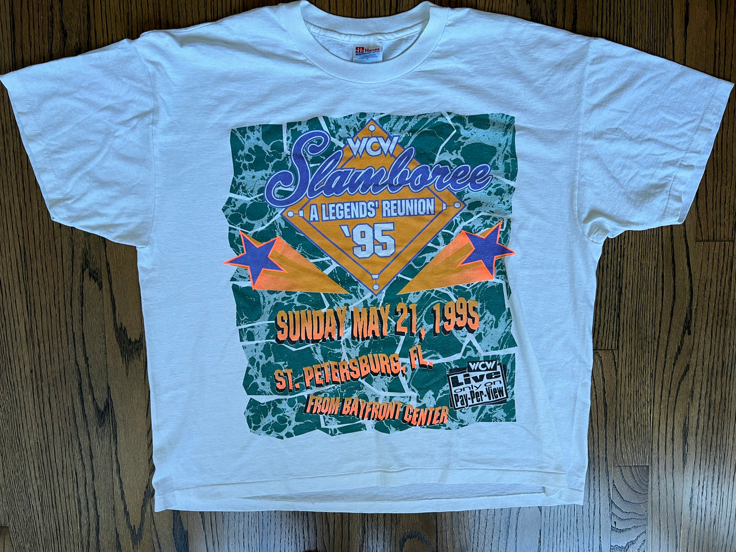 1995 WCW Slamboree: A Legend’s Reunion shirt