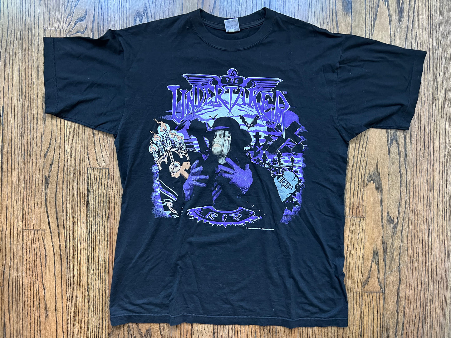 1995 WWF Undertaker two sided shirt