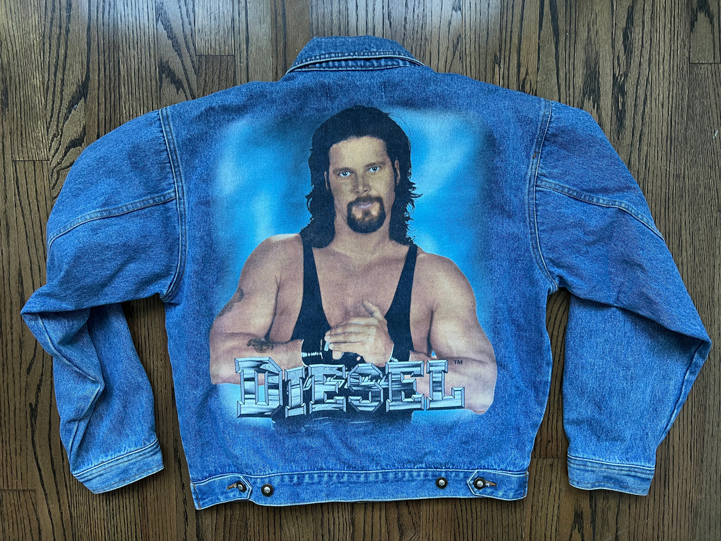 1996 WWF Diesel denim jacket