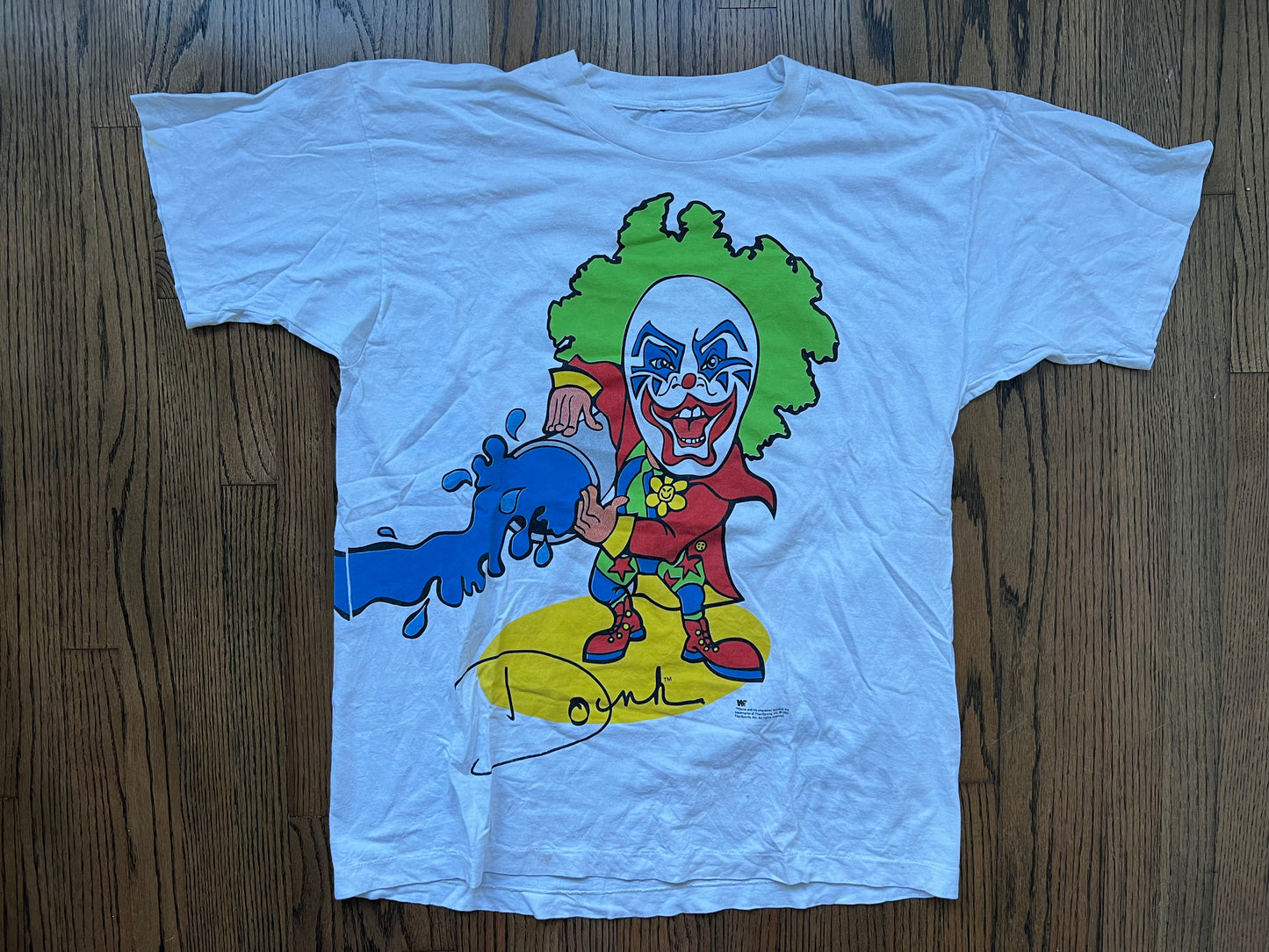 1993 WWF Doink The Clown shirt