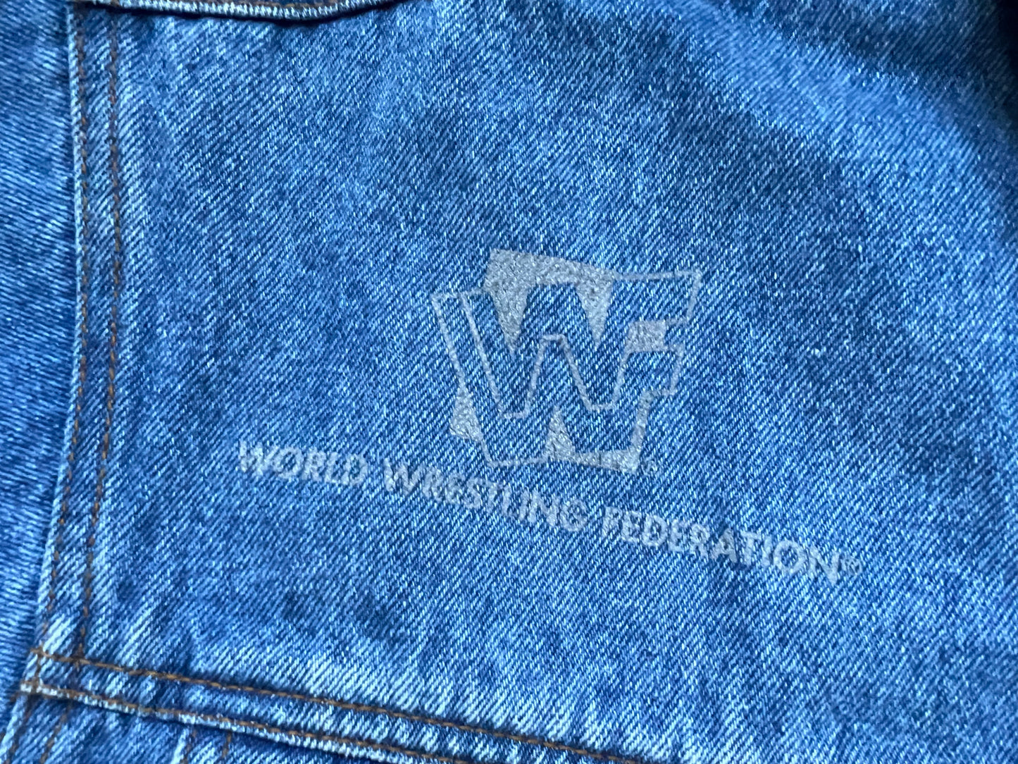 1996 WWF Diesel denim jacket