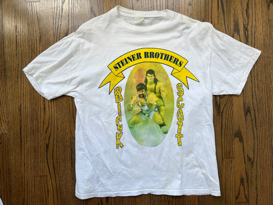 1990 WCW Steiner Brothers shirt