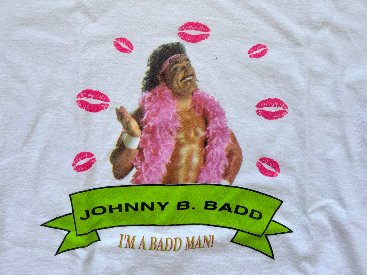 1992 WCW Johnny B Badd “I’m a Badd Man” shirt