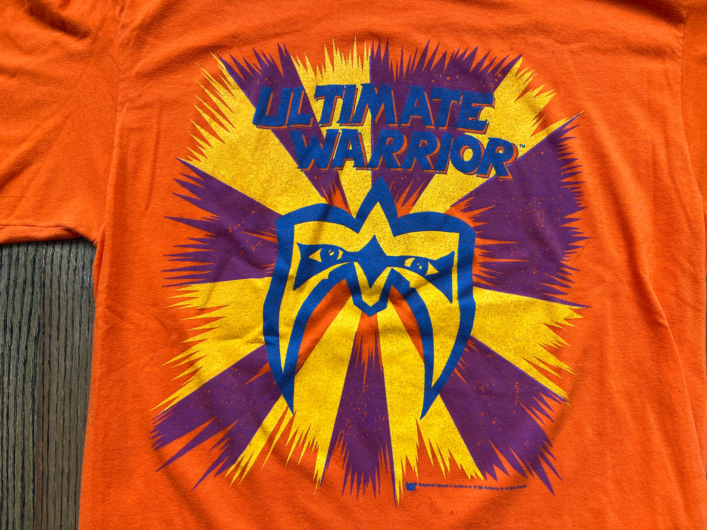 1988 WWF Ultimate Warrior shirt