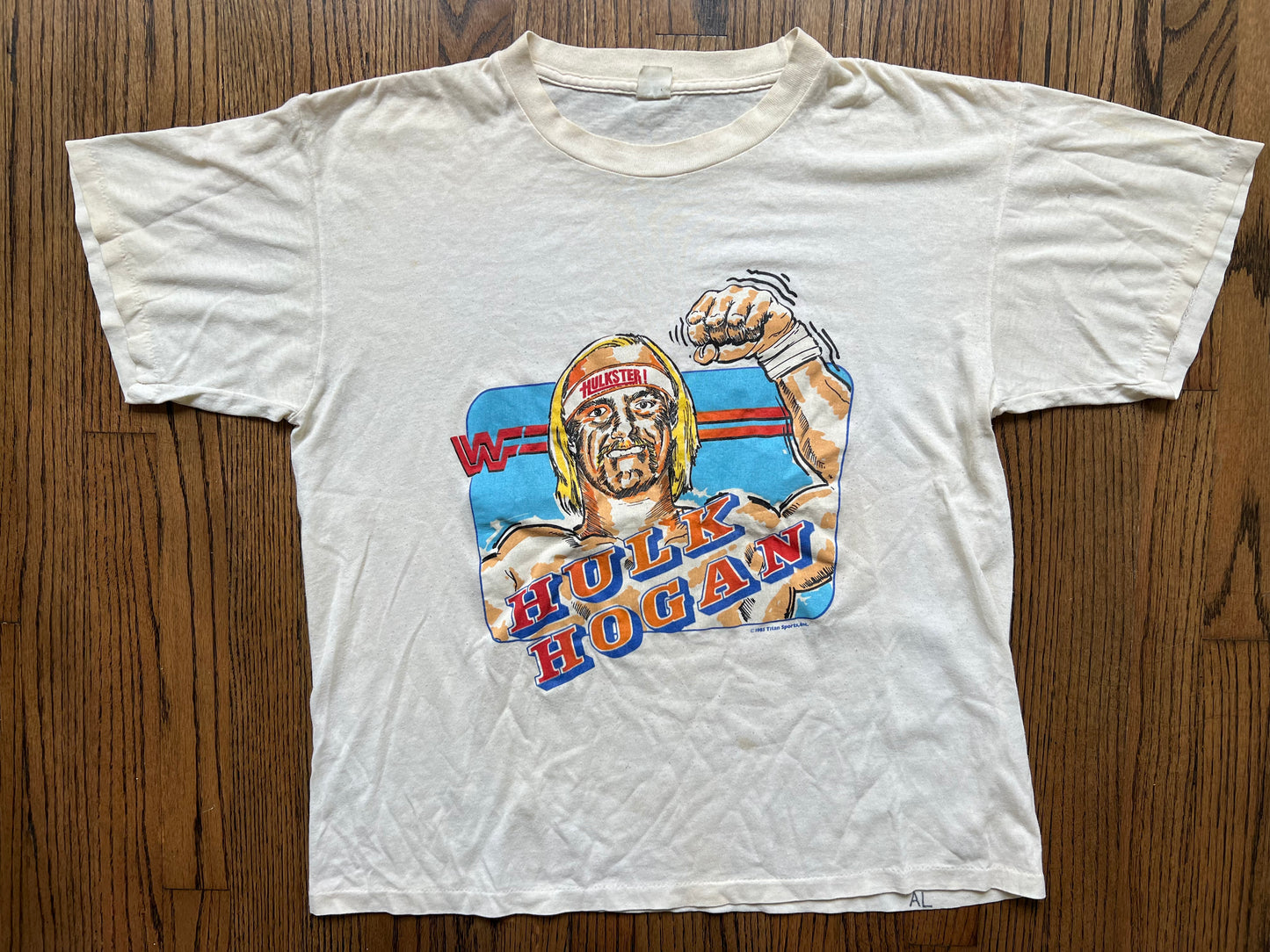 1985 WWF Hulk Hogan shirt