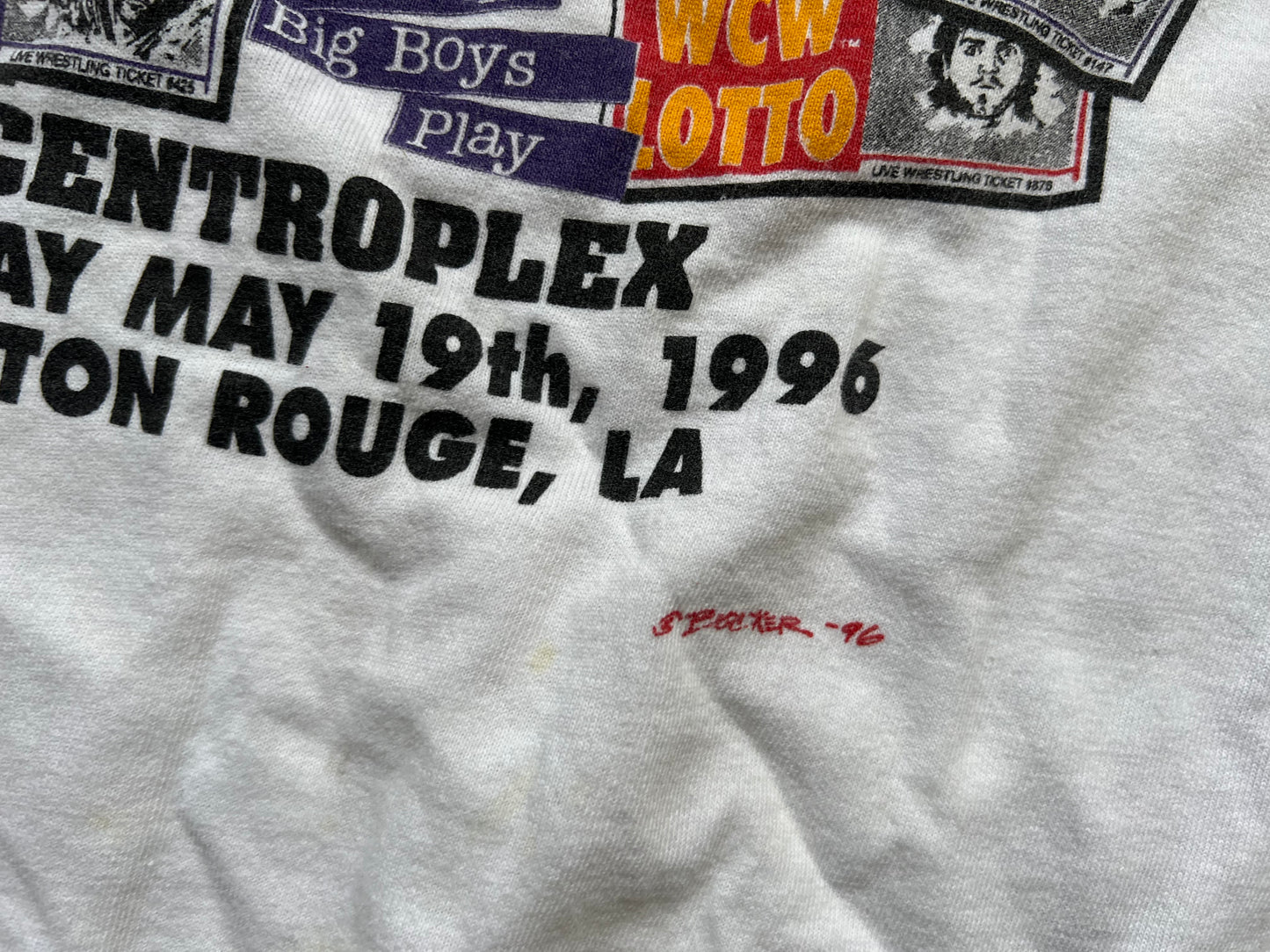 1996 WCW Slamboree shirt