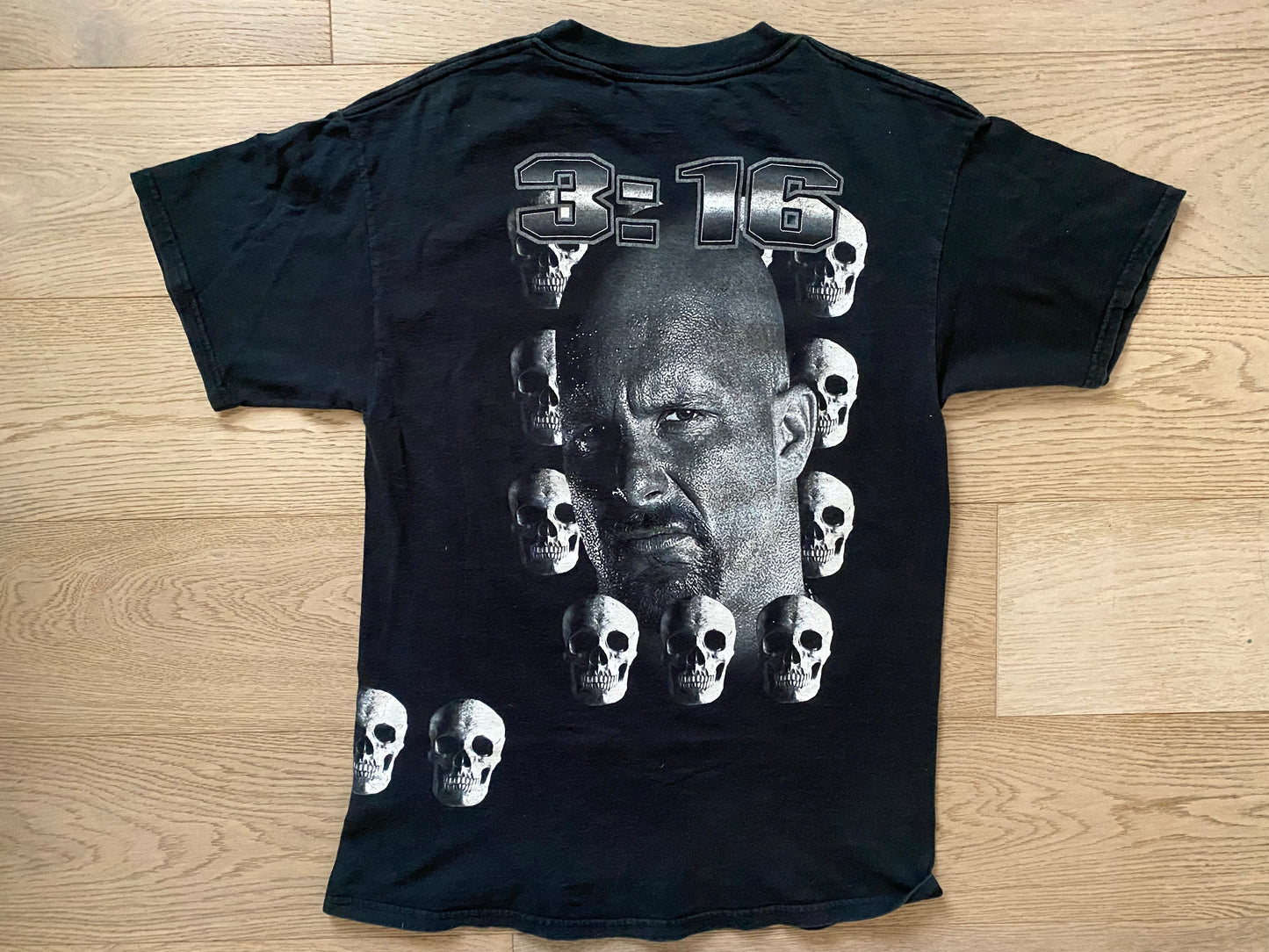 2000 WWF “Stone Cold” Steve Austin two sided shirt