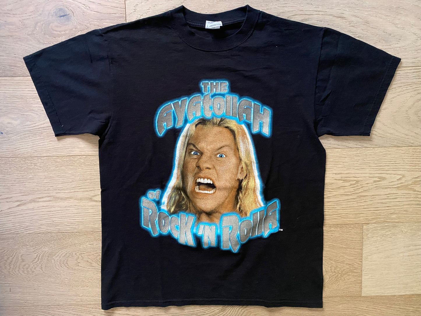 2000 WWF Y2J Chris Jericho “The Ayatollah of Rock N Rolla” shirt